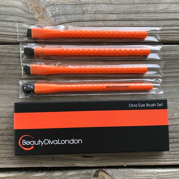 BEAUTY DIVA LONDON Dive Eye 4 Piece Brush Set - Picture 2 of 7
